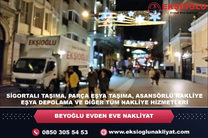 Beyoğlu Evden Eve Nakliyat Firması