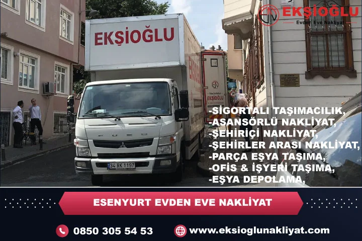 Esenyurt Kurumsal Sözleşmeli Nakliyat Firması