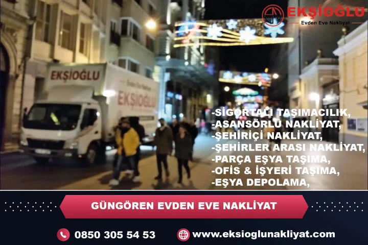 Güngören Kurumsal Sözleşmeli Nakliyat Firması